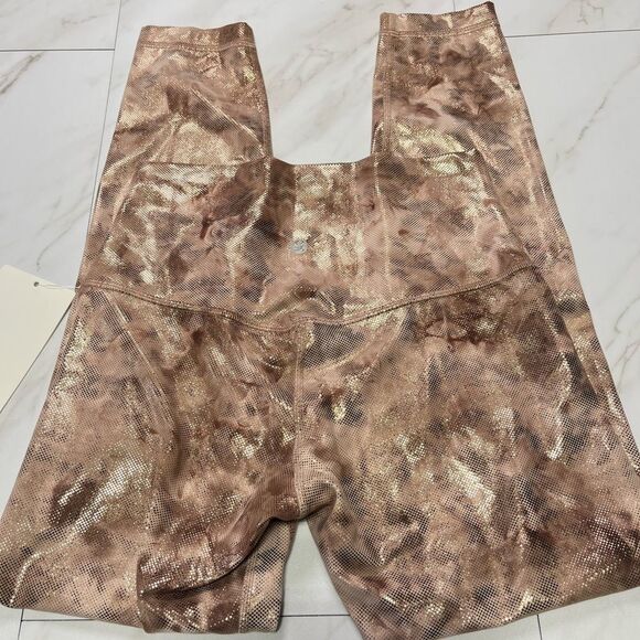 NWT Lululemon Align High Rise Pant 25 in Diamond Dye Foil Dot Shine Size 6 - Picture 5 of 10
